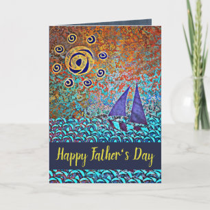 Tarjeta del Día del Padre del Mar
