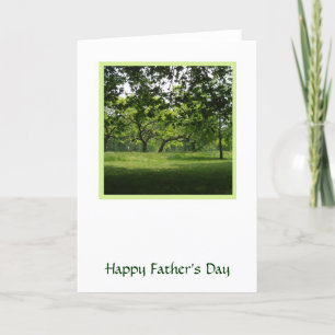 Tarjeta del Día del Padre del Parque