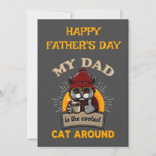 Tarjeta del Día del Padre del personalizado del ga