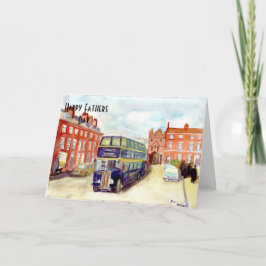 Tarjeta del Día del Padre East Yorkshire AEC Regen