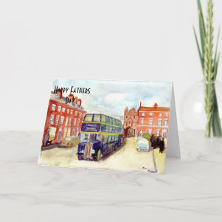 Tarjeta del Día del Padre East Yorkshire AEC Regen