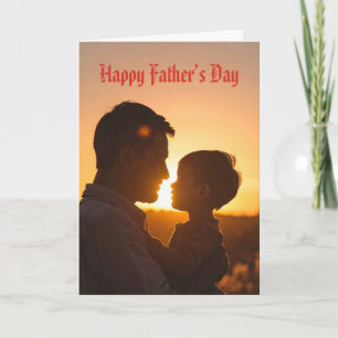 Tarjeta del Día del Padre - El Mejor Papá del Mund