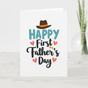 Tarjeta del Día del Padre Elegante