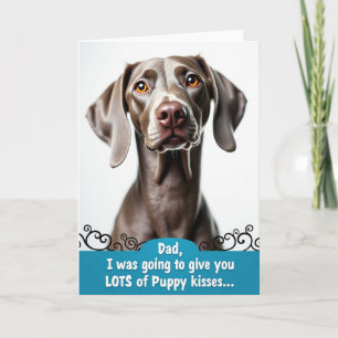 Tarjeta del Día del Padre en Beige Cálido
