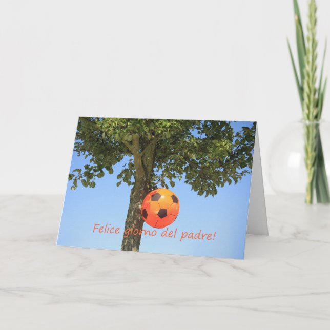 Tarjeta del Día del Padre Español (Anverso)