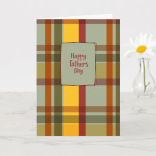 Tarjeta del Día del Padre Feliz