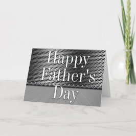 Tarjeta del Día del Padre Feliz