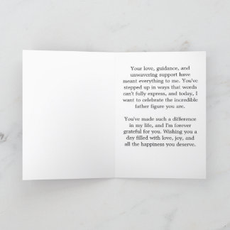 Tarjeta del Día del Padre Feliz para el Abuelo Abu