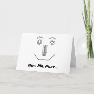 Tarjeta del Día del Padre Fixit