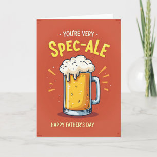 Tarjeta del Día del Padre Frothy Mug