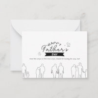 Tarjeta del Día del Padre "Generaciones de Amor"