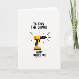 Tarjeta del Día del Padre Hábil