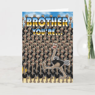 Tarjeta del Día del Padre Hermano - Eres uno en un