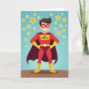 Tarjeta del Día del Padre Heroico Primero