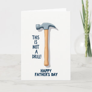 Tarjeta del Día del Padre Herramienta Genial
