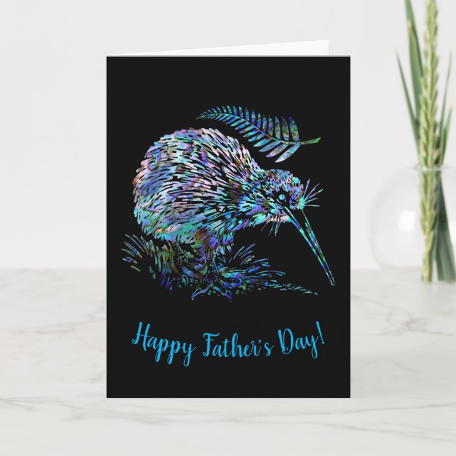 TARJETA DEL DÍA DEL PADRE KIWI HELECHO (Anverso)