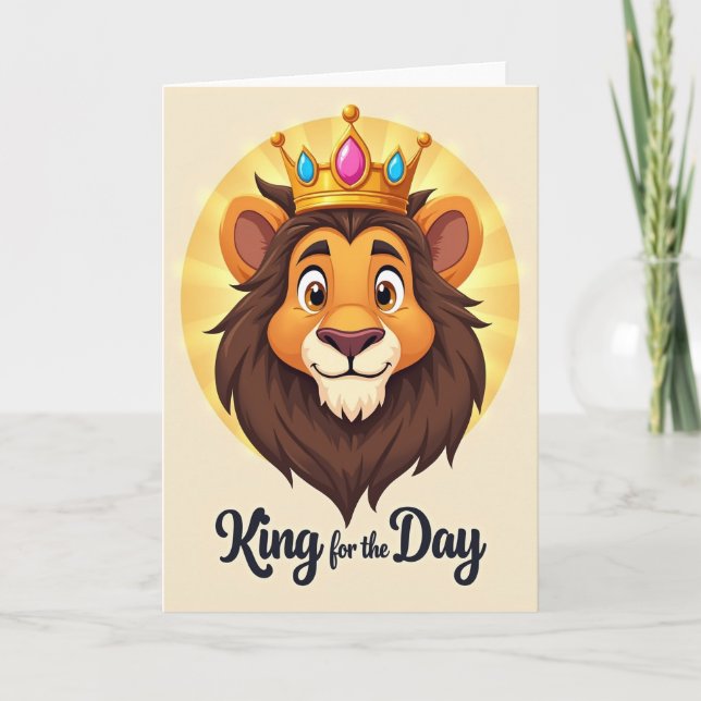 Tarjeta del Día del Padre León Coronado (Anverso)