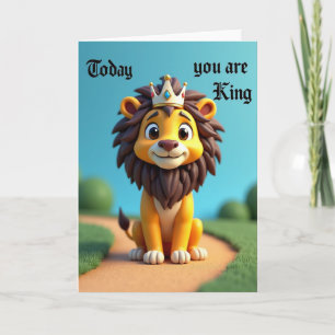 Tarjeta del Día del Padre León Regio