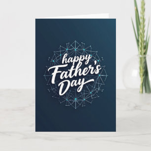 Tarjeta del Día del Padre Luminosa