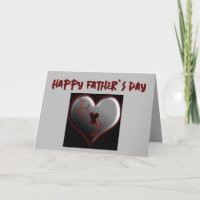Tarjeta del Día del Padre Mal, Ausente o Deadbeat