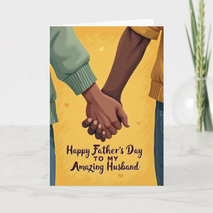 Tarjeta del Día del Padre Manos Amorosas