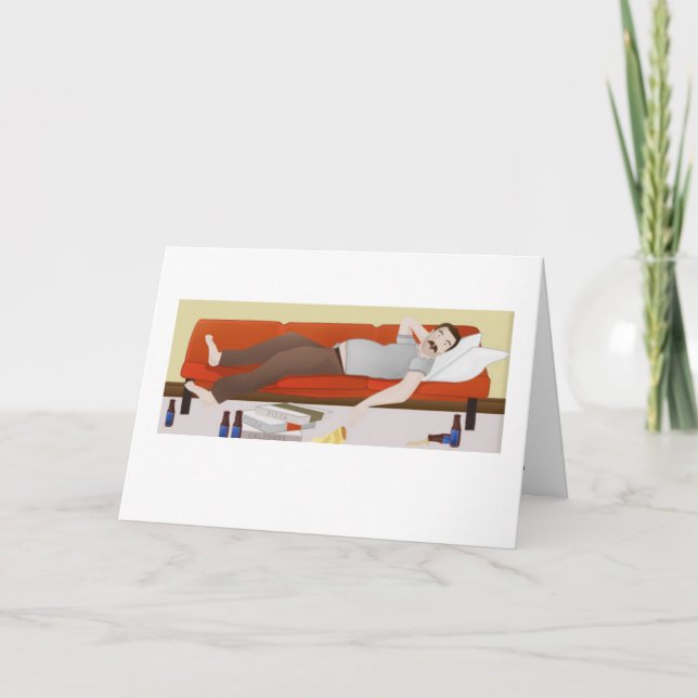 Tarjeta del Día del Padre Muerto (Anverso)