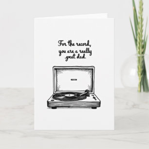 Tarjeta del Día del Padre Musical