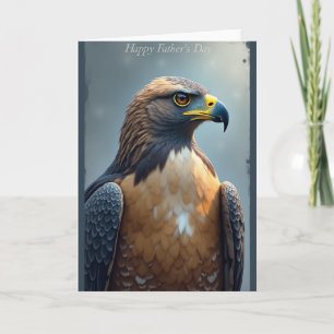 Tarjeta del Día del Padre Noble Pájaro