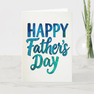 Tarjeta del Día del Padre Oceánica