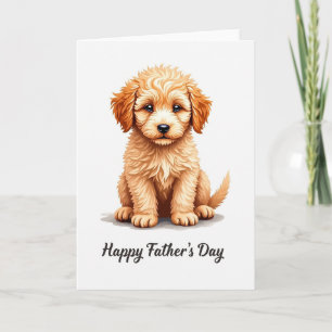 Tarjeta del Día del Padre Ojos Expresivos