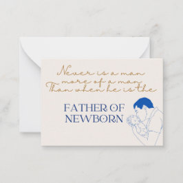 Tarjeta del día del padre-Padre de la tarjeta de f
