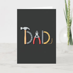 Tarjeta del Día del Padre para el hombre de las he