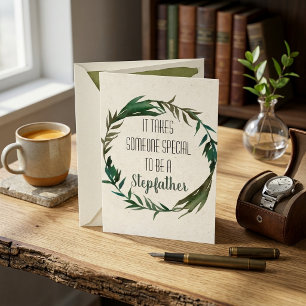 Tarjeta del Día del Padre para el Padrastro