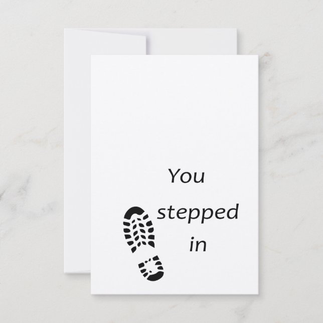 Tarjeta del Día del Padre para el papá del paso (Anverso)