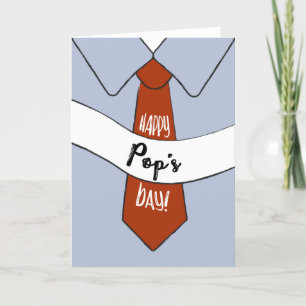 Tarjeta del Día del Padre para el Pop