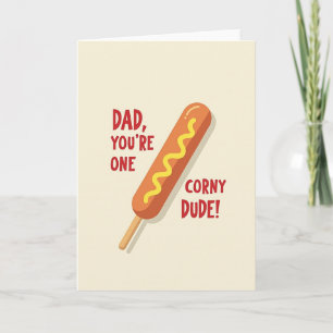 Tarjeta del Día del Padre para el Tipo Cursi