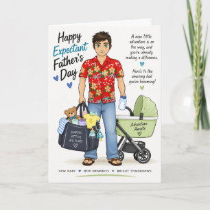 Tarjeta del Día del Padre para Futuro Papá