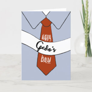 Tarjeta del Día del Padre para Gedo