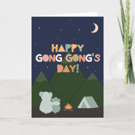 Tarjeta del Día del Padre para Gong Gong