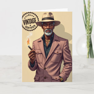 Tarjeta del Día del Padre para Hombre con Estilo