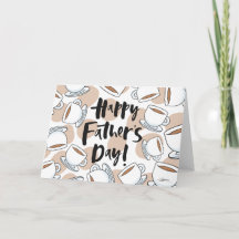 Tarjeta del día del padre para la Copa del Café