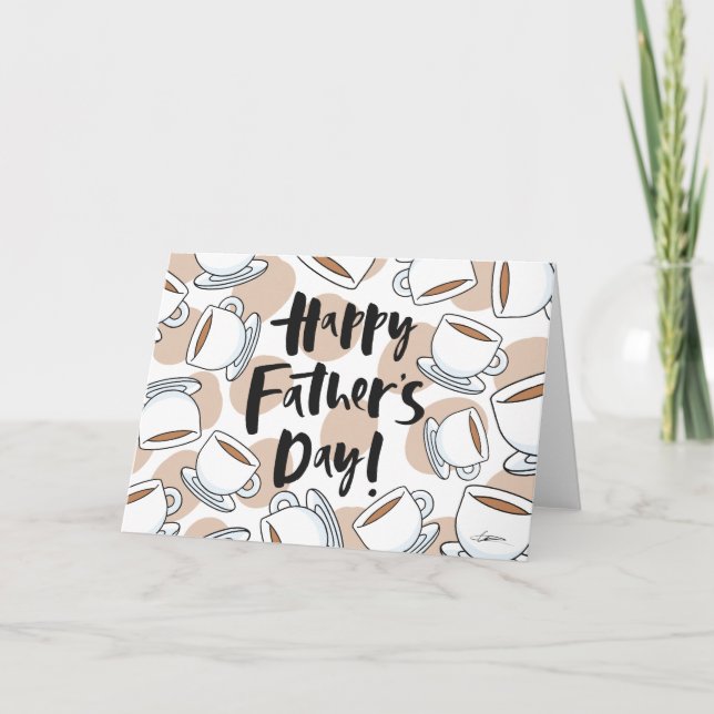 Tarjeta del día del padre para la Copa del Café (Anverso)