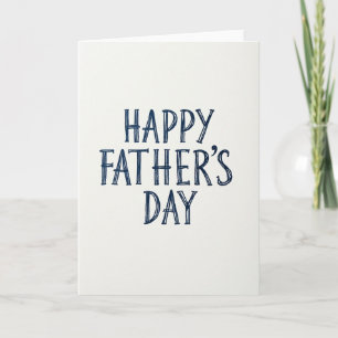 Tarjeta del Día del Padre para la Marina