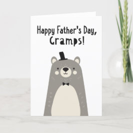 Tarjeta del Día del Padre para los Gramps