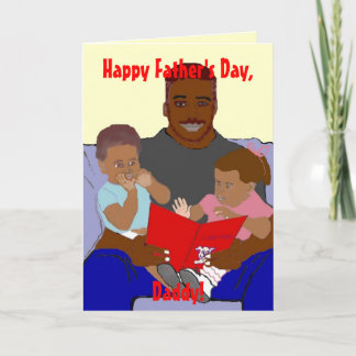 Tarjeta del día del padre para los paquetes de pap