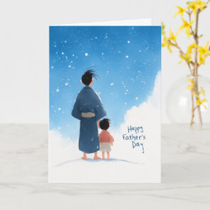 Tarjeta del Día del Padre para Momentos Tranquilos