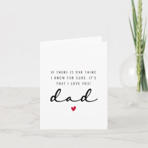 Tarjeta del Día del Padre para papá!