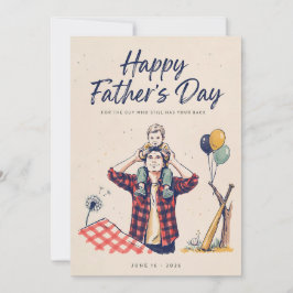 Tarjeta del Día del Padre para Papá