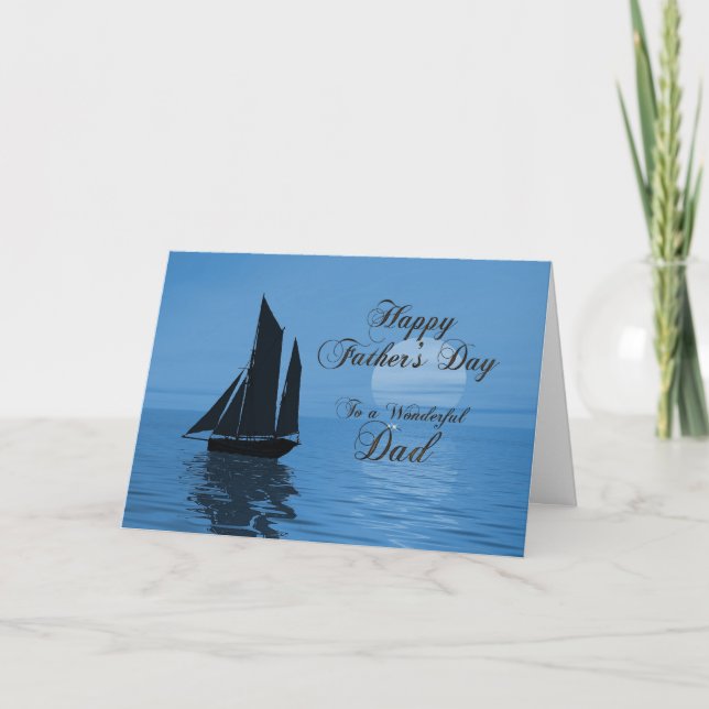 Tarjeta del día del padre para papá (Anverso)