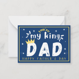 Tarjeta del día del padre para papá